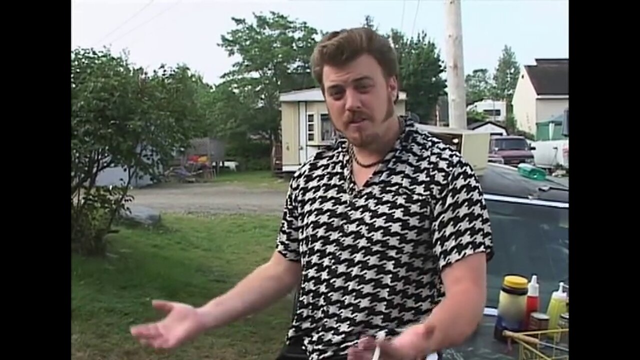 Demonic TV show "trailer park boys"