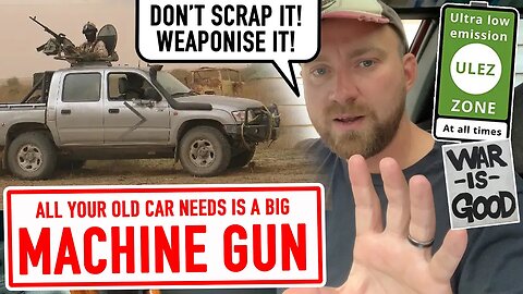 Don't scrap your old car! Send it to Ukraine. Says man.