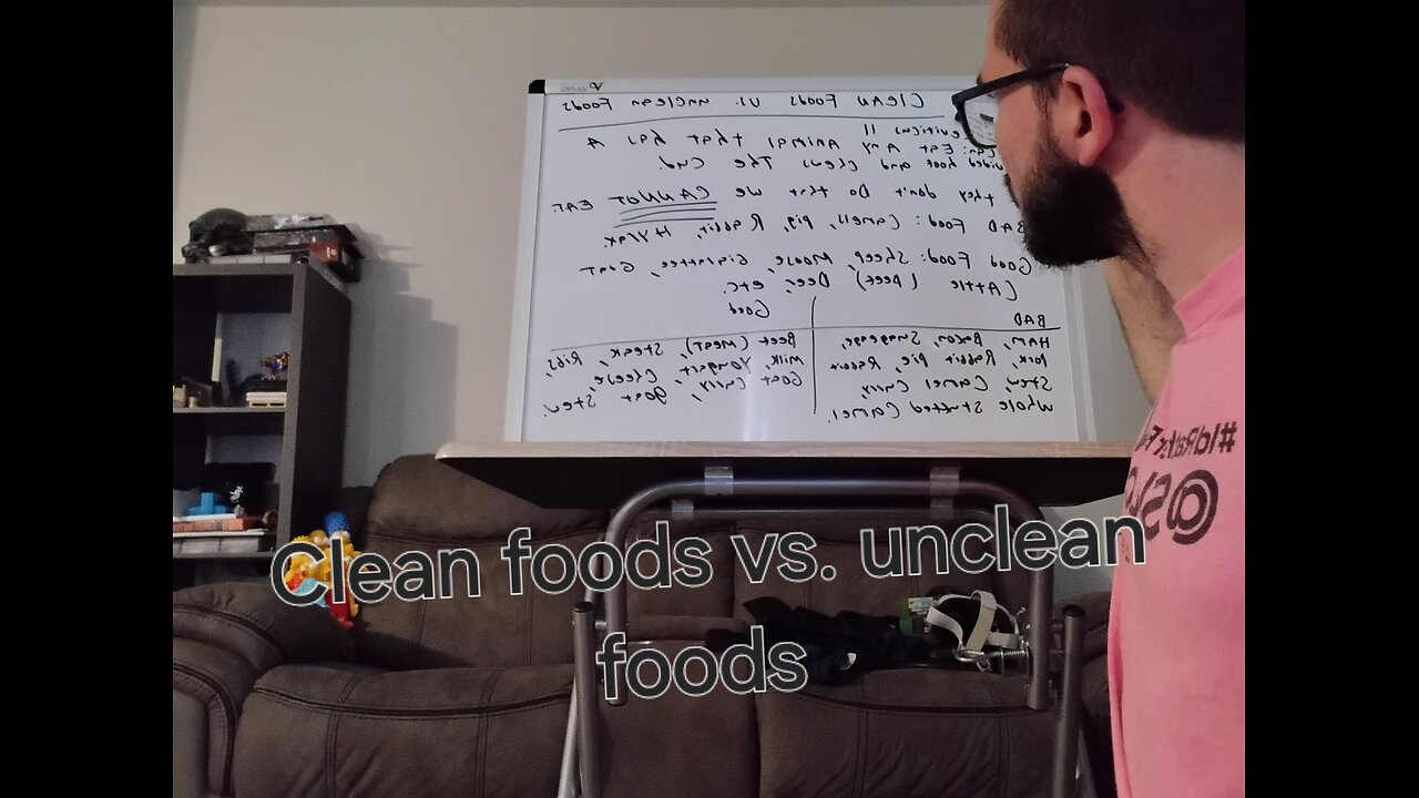 clean foods vs unclean foods