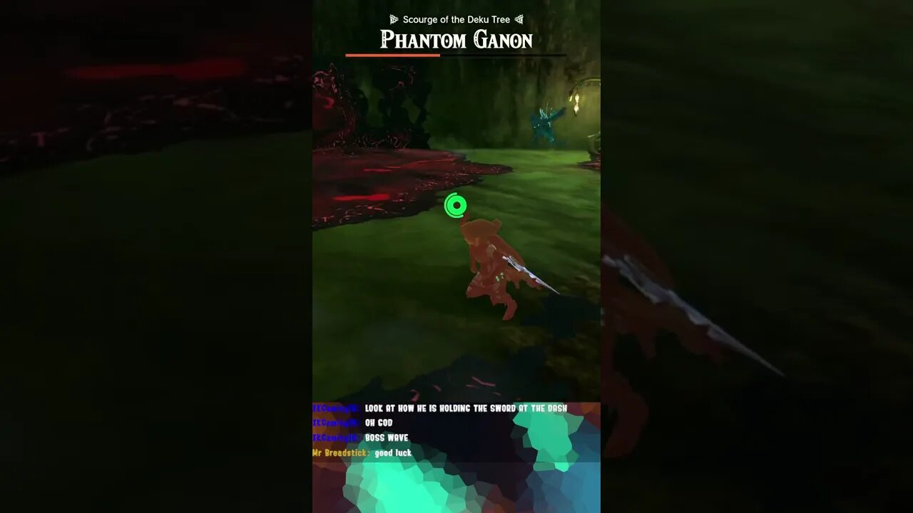 Second Phantom Ganon Fight! - #totk #shorts