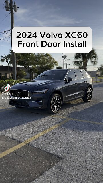 2023 Volvo XC60 - Ceramic IRX Front Door Installation