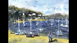 Watercolour Workshop: Draw and Paint a Coastal Landscape