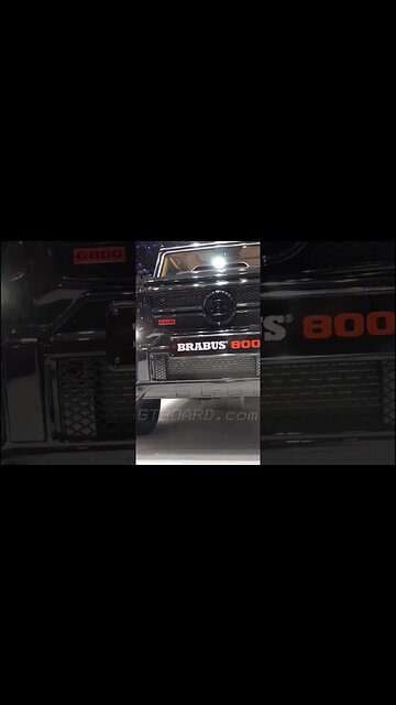 👌V12 Biturbo Brabus 800 G65 AMG iBusiness a brutal perfect office car! #brabus #mercedes #mercedesg