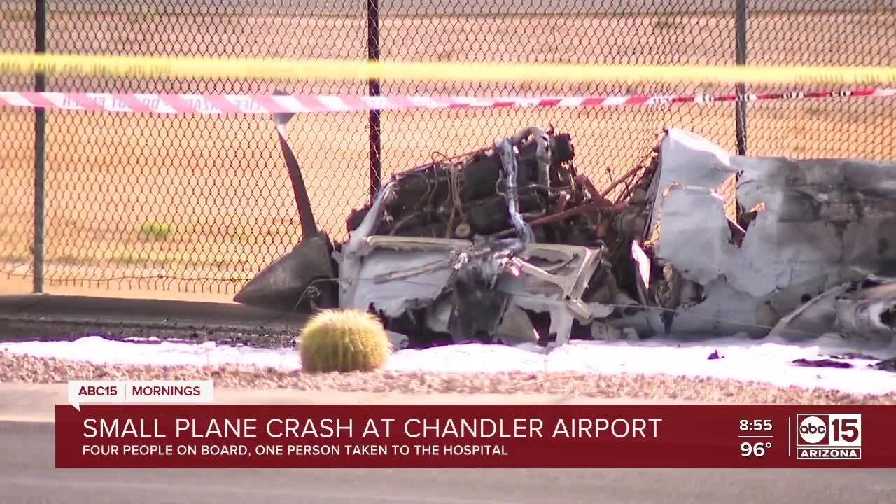 Small plane crash at Chandler Airport