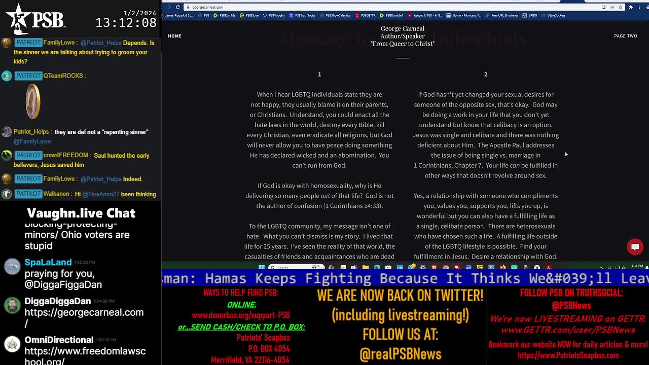 2024-01-02 13:05 EST - You Don't Say Gang :