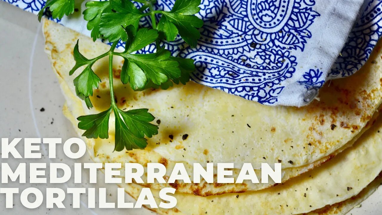 Keto Mediterranean Tortillas