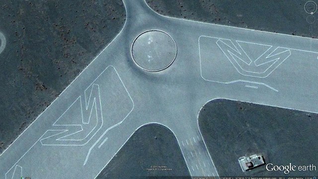 Secret Base Cosmodrome for UFOs in the Chinese Desert