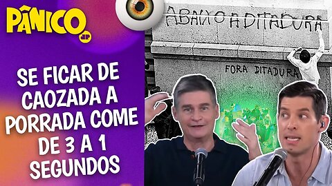 Fábio Piperno tem TRETA COM MARCO ANTÔNIO COSTA: KRYPTONITA DA DIREITA É CRITICAR O QUE NÃO ENTENDE?