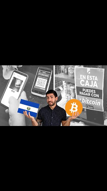 Lebensmittel in El Salvador mit Bitcoin bezahlen ✌ #shorts