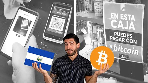 Lebensmittel in El Salvador mit Bitcoin bezahlen ✌ #shorts