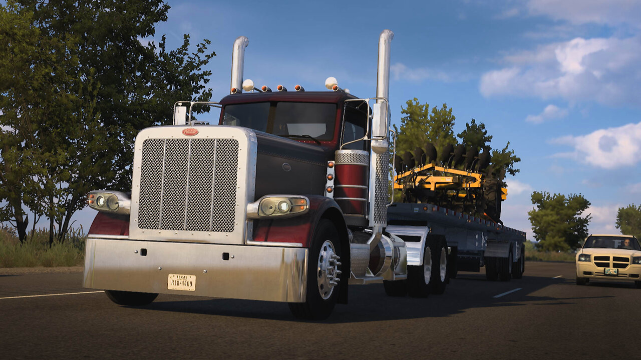 ATS Peterbilt 389 | Guymon OK to Amarillo TX | Disc Harrows 13,000lb
