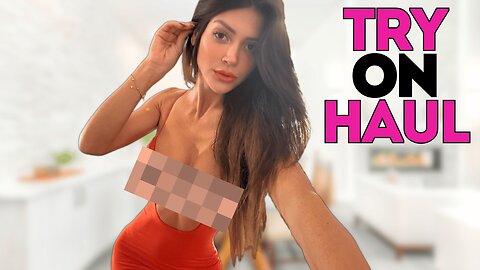 TRY ON HAUL ORANGE EDITION! 