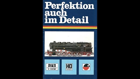 Piko Modellbahn Katalog von 1985