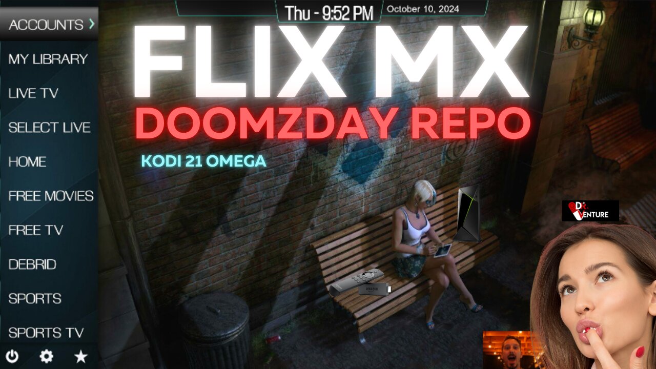 Kodi Omega Builds - Flix MX - Doomzday Team