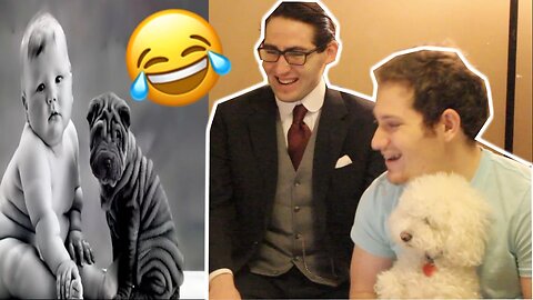 REACTING TO DOGS THAT LOOK LIKE THEIR OWNERS!