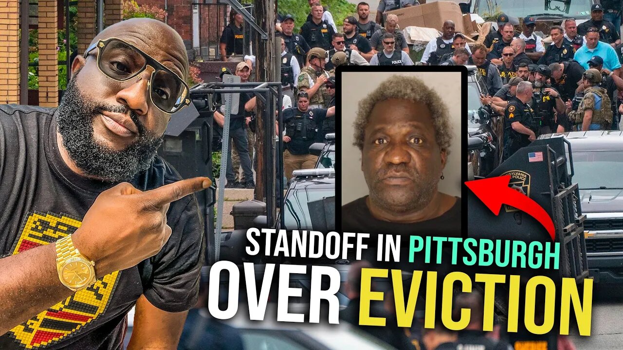 Man Crashes Out In Pittsburgh Standoff Over Eviction... 75 Officers Suspended Pending Investigation