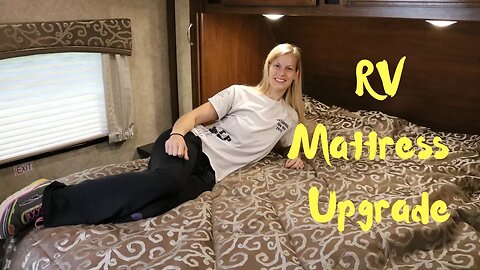 RV Mattress Upgrade! (From Amazon!) #rvlife