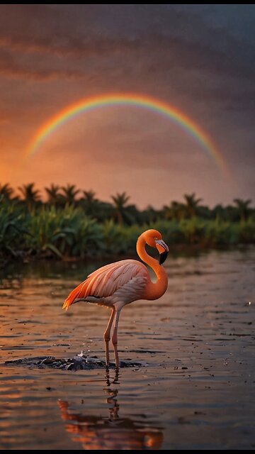 Why Do Flamingos Stand on One Leg?