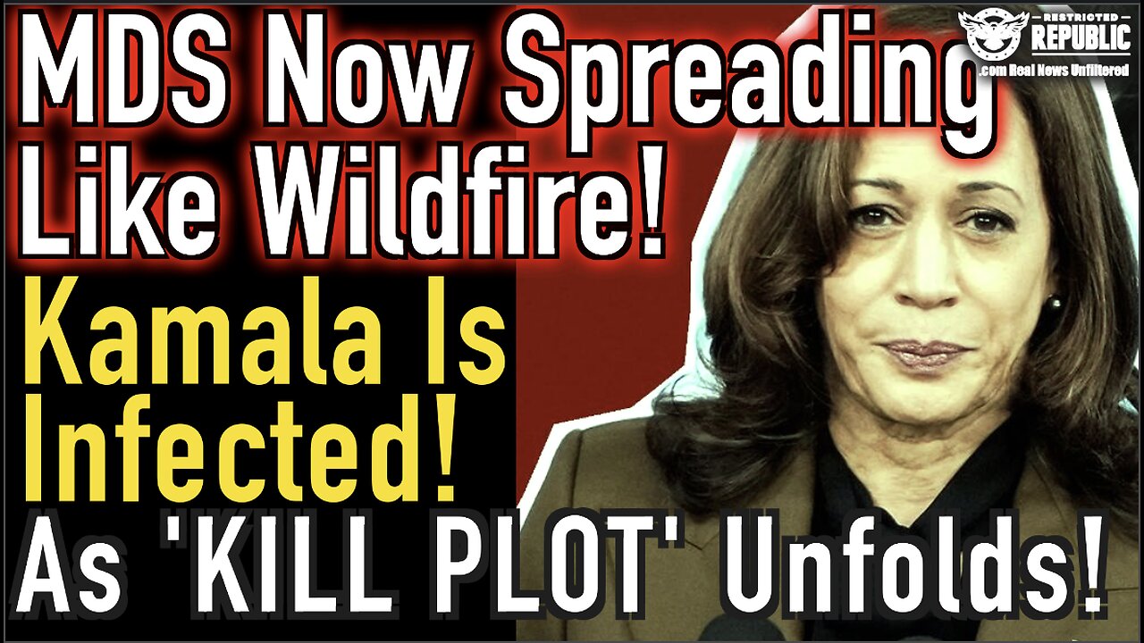 MDS Now Spreading Like Wildfire! Kamala Harris Is Infected As “Kill Plot” Unfolds!