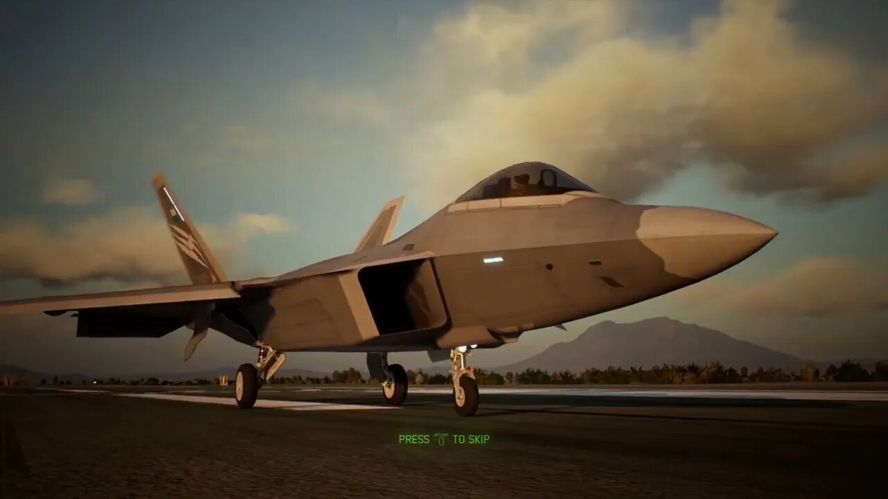 Mission 15 (F22 Raptor) onboard - ACE COMBAT™ 7