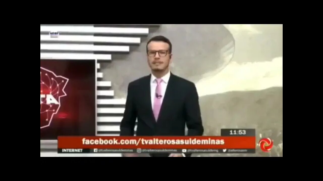 Brazilian Presenter Rafael Silva recently collapsed live on air.