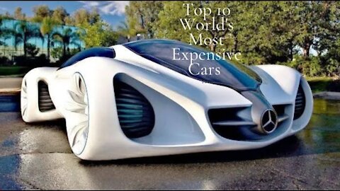 Top 10 World's Most Expensive Cars in 2021