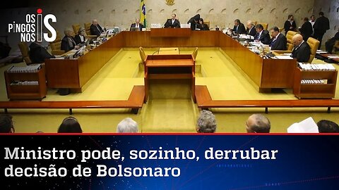 STF rejeita proibir decisões monocráticas