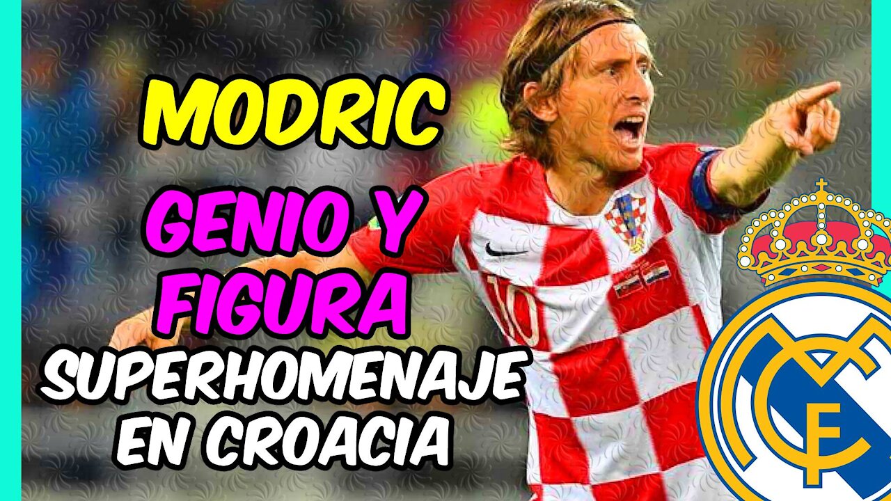 MODRIC LLORA de EMOCIÓN con CROACIA: ¿se le RECONOCEN sus MÉRITOS?