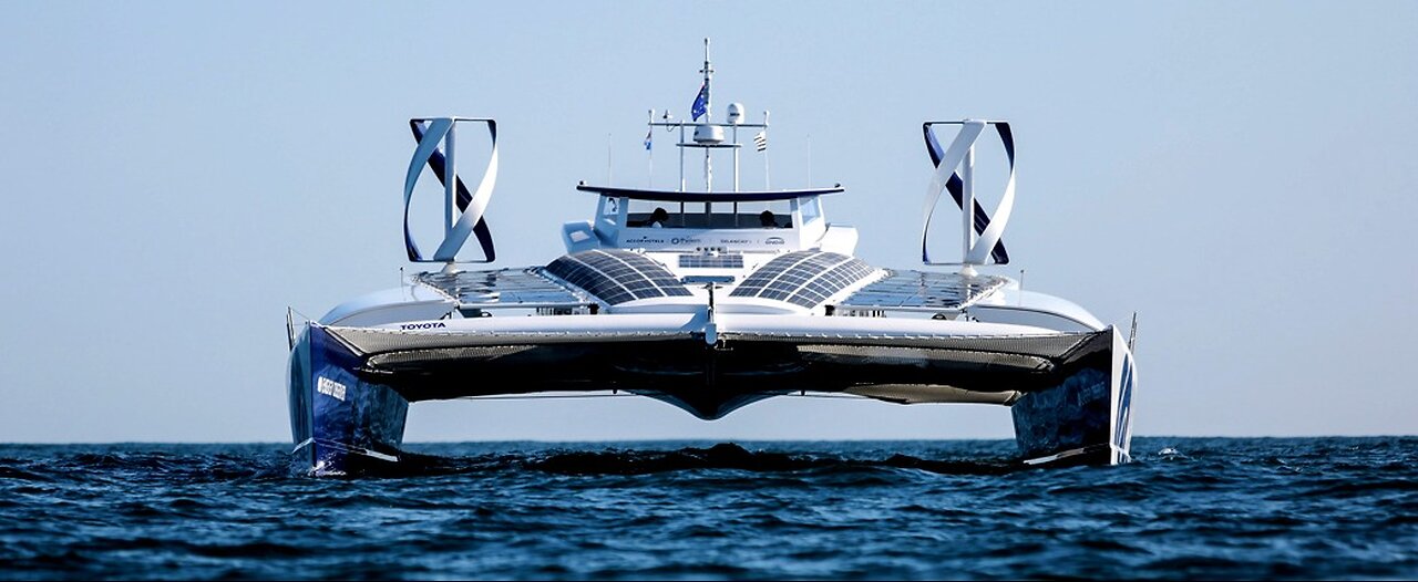 Wind, Solar, HHO, Powered Boat