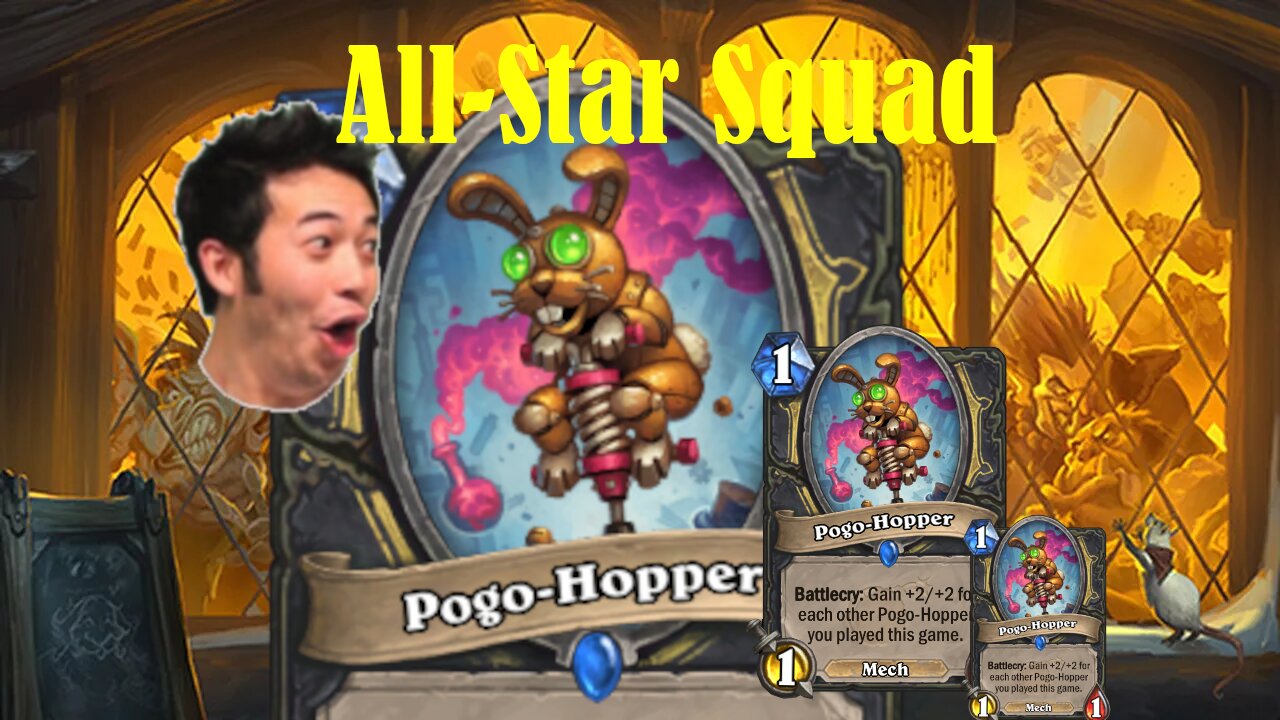 All-Star Squad Tavern Brawl Hearthstone, ft. the POG POGOS, MAD MURLOCS and MORE...!