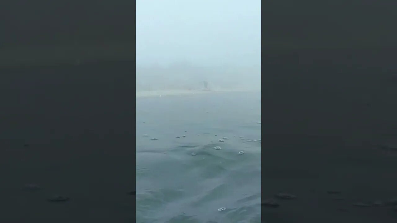 swimming in smoke