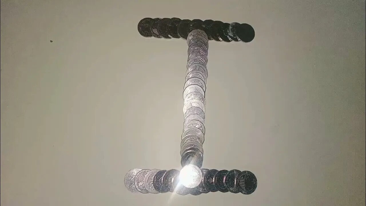 Learning Alphabet I From Money Coin