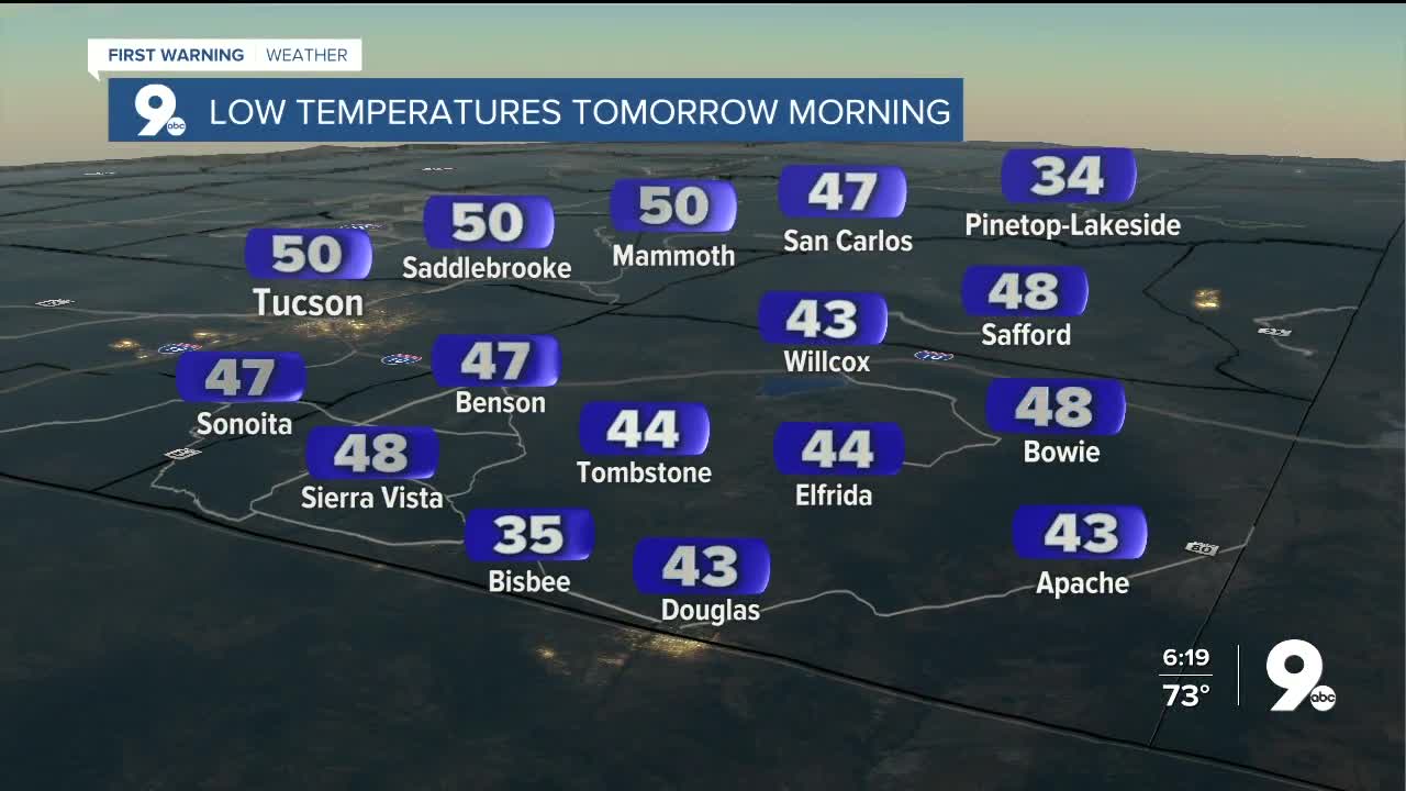 Breezy and cooler heading into Thanksgiving