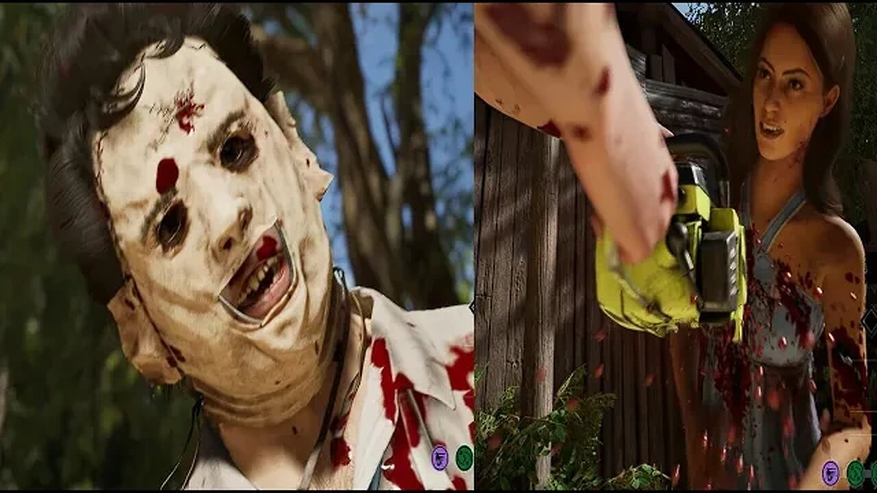 LEATHERFACE KILLING ALL ON THE TEXAS CHAINSAW MASSACRE GAME