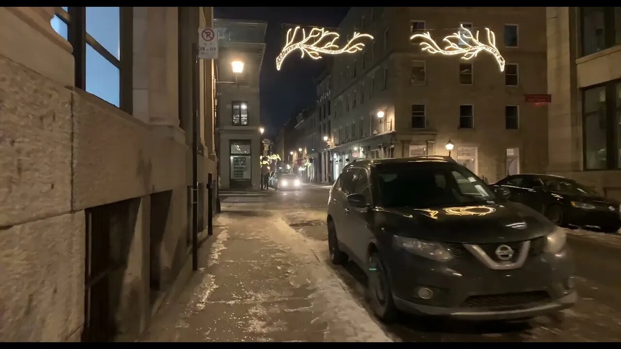 Old Montreal Midnight Walktour January 11, 2022