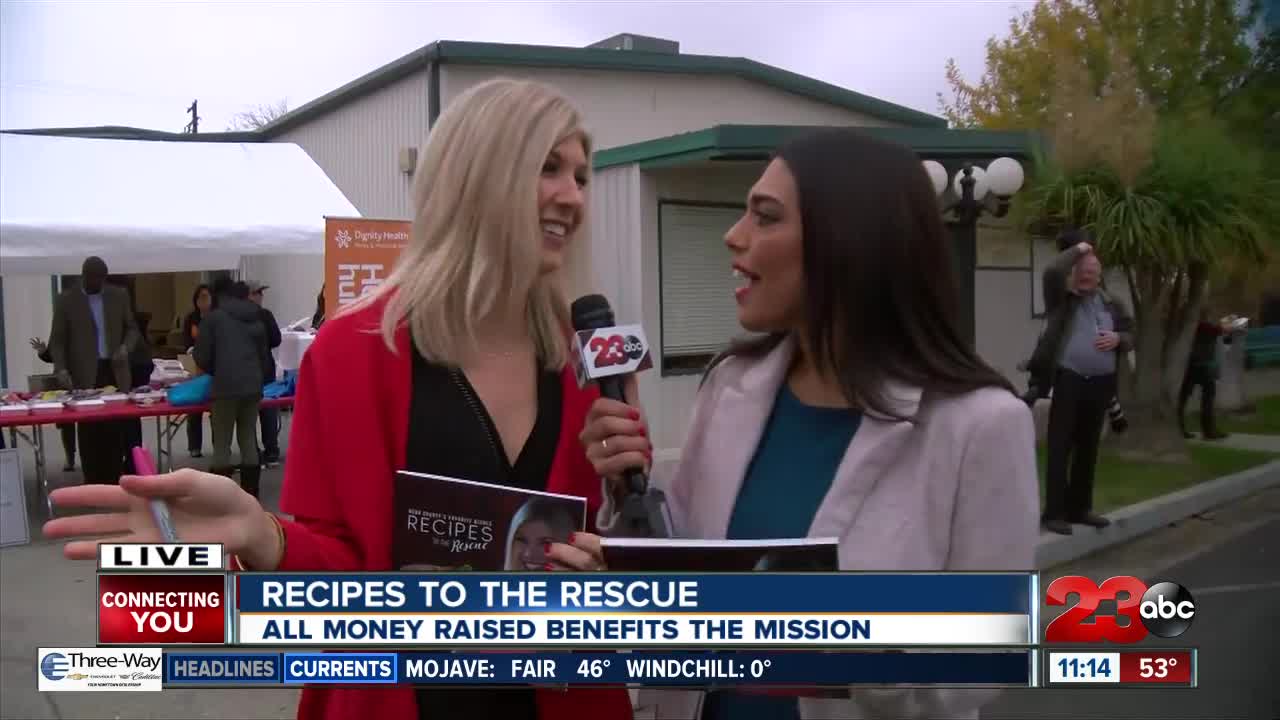 'Recipes to the Rescue' cookbook launch party