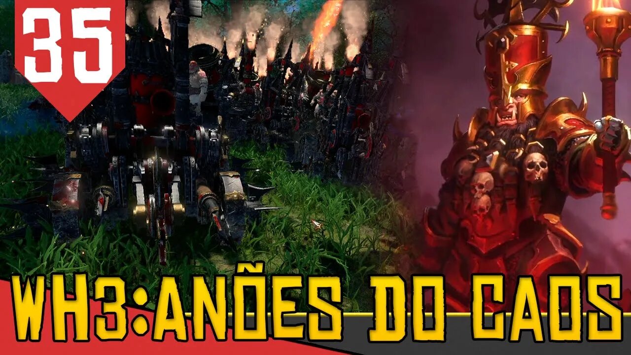 20 TRENS da Alegria - Total War Warhammer 3 Anões do Caos #35 [Gameplay PT-BR]