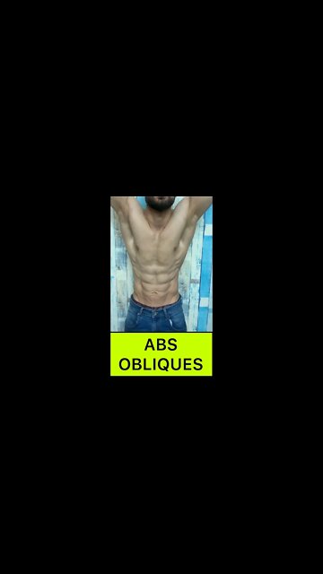 HOW TO GET ABS OBLIQUES #shorts