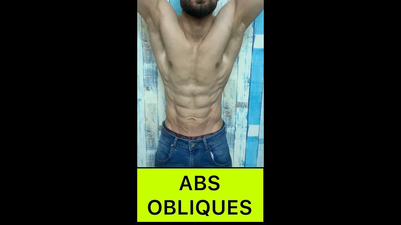 HOW TO GET ABS OBLIQUES #shorts