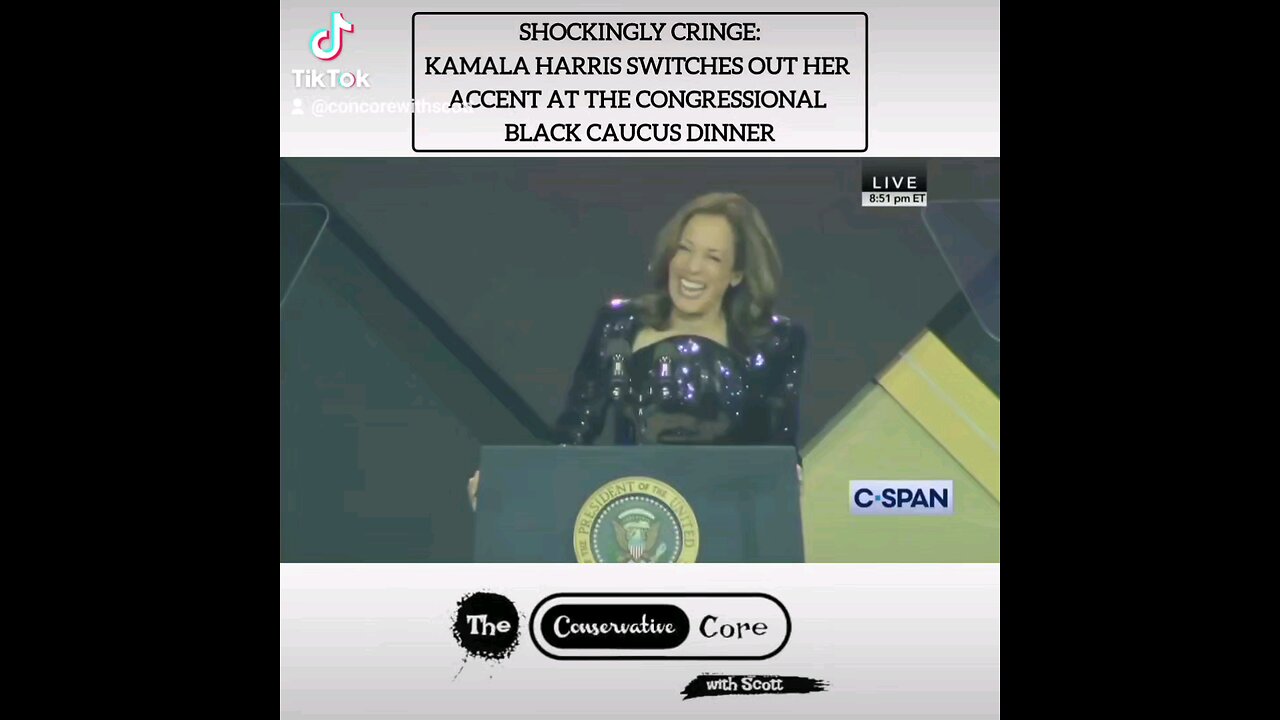 Kamala Harris Switches Out Her Accent At The Congressional Black Caucus