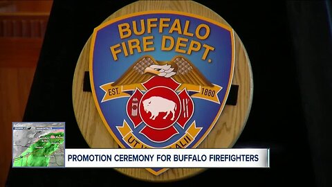 Buffalo firefighters promoted at ceremony