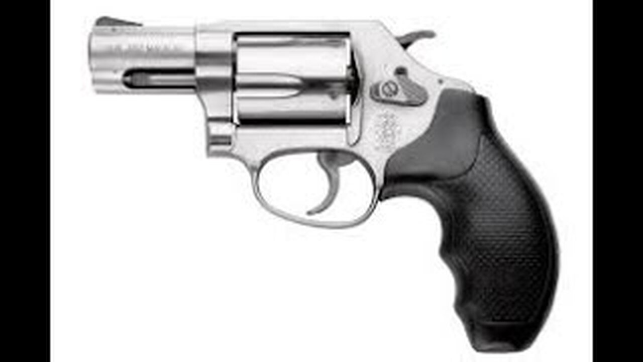 Firing the S&W .357 Magnum Model 60 Snub Nose Revolver