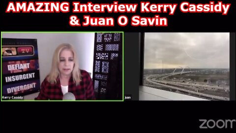 AMAZING Interview Kerry Cassidy & Juan O' Savin!! Must See!!!