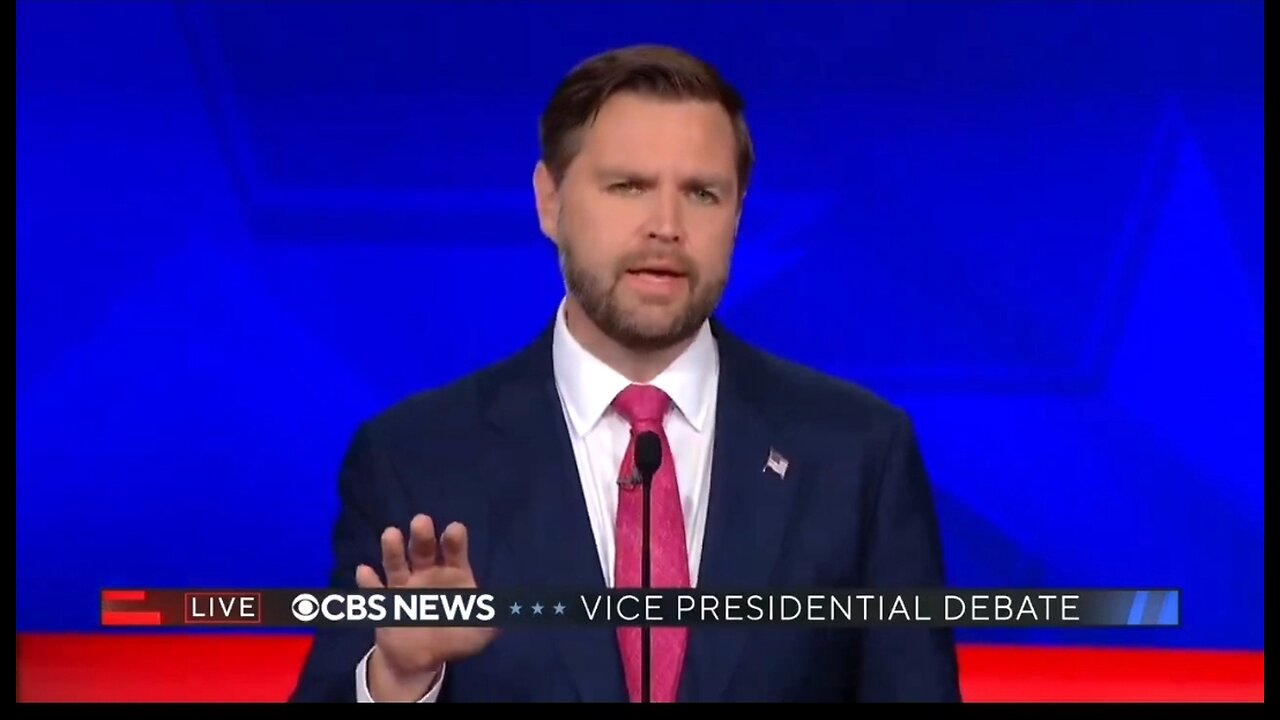 JD Vance Fact Checks CBS News Hosts On Kamala's Border