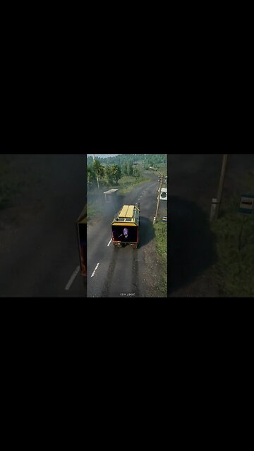 Drifting in Snowrunner #Snowrunner #offroad #shorts