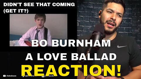 Bo Burnham as a kid | Love Ballad (Reaction!) Kid has had it the whole time.