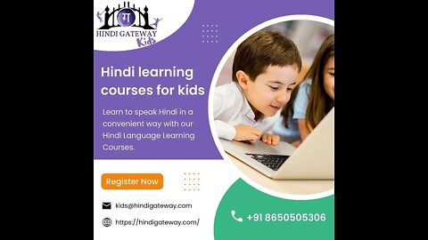 Hindi learning course for kids