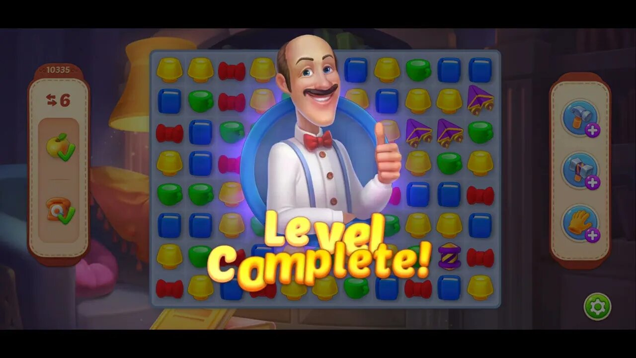 Playrix Homescapes Gameplay Walkthrough Level 10335