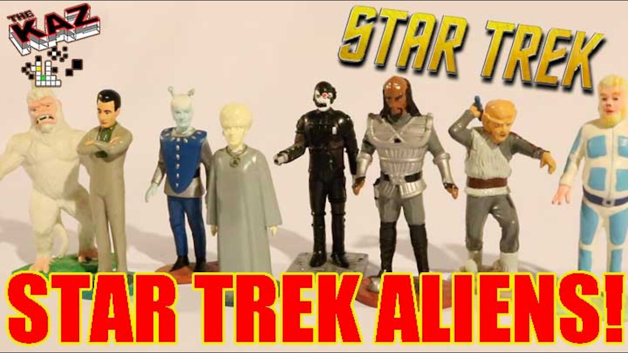 Star Trek Alien Figurines