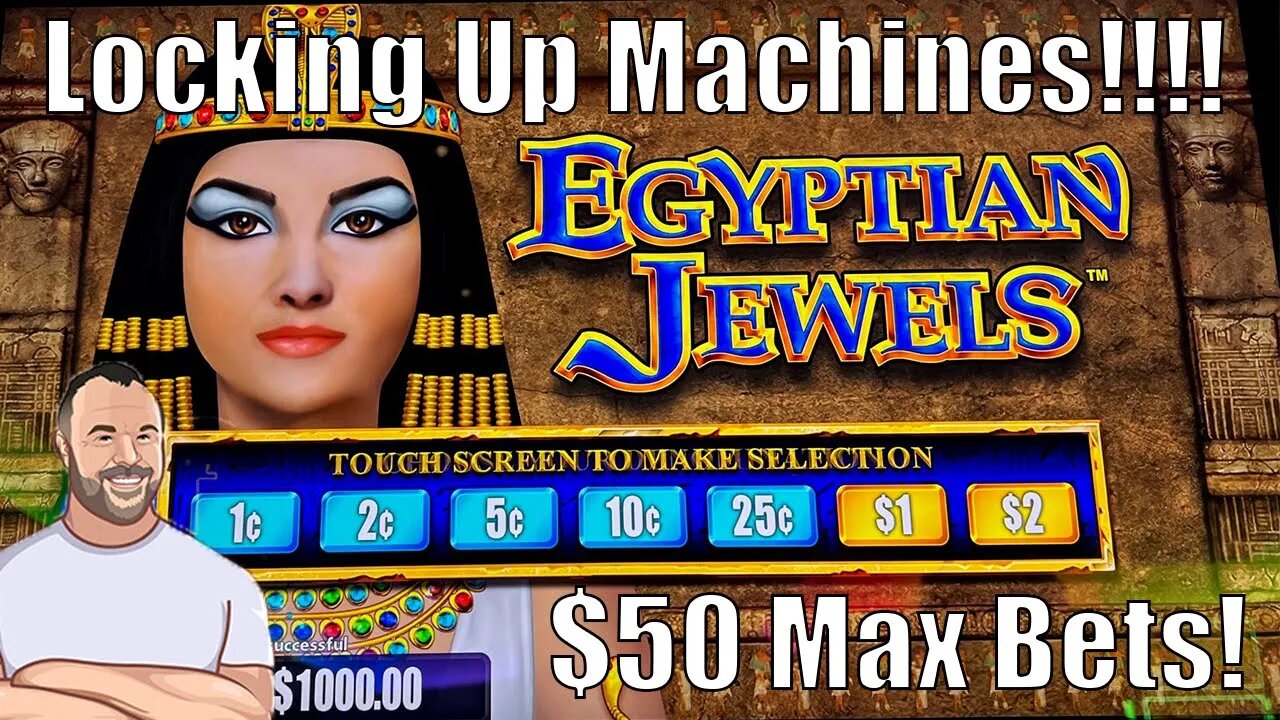 Dollar Storm - Egyptian Jewels - 2 Hand Pays - Up To $50/Spin